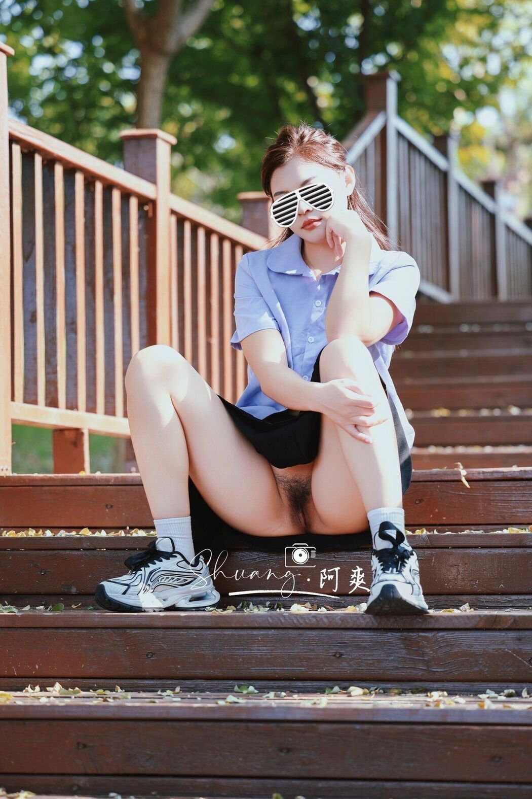 A Shuang Shuang阿爽 Photography – 私拍露出 嫩模福利订阅 Part02 (75P)