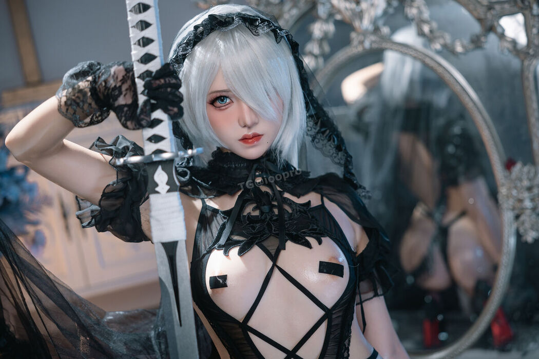 Coser@阿薰kaori – 2b黑花嫁 Part01 (47P)