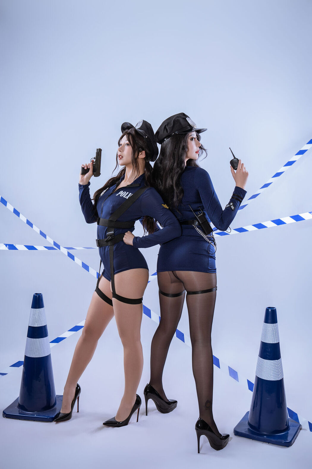 Coser@云溪溪 Yunx1x1 &#8211; 奶桃桃x奈汐酱nice 限制区 (73P)