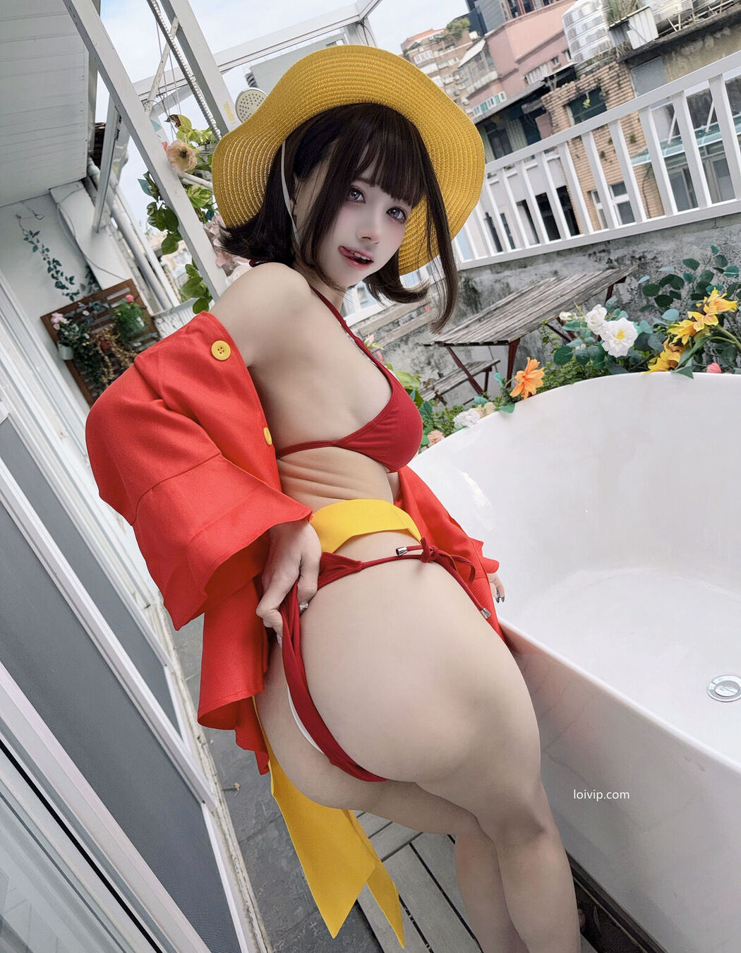 Coser@沖田凜花Rinka &#8211; 海盗凛香 (47P &#8211; 2V)