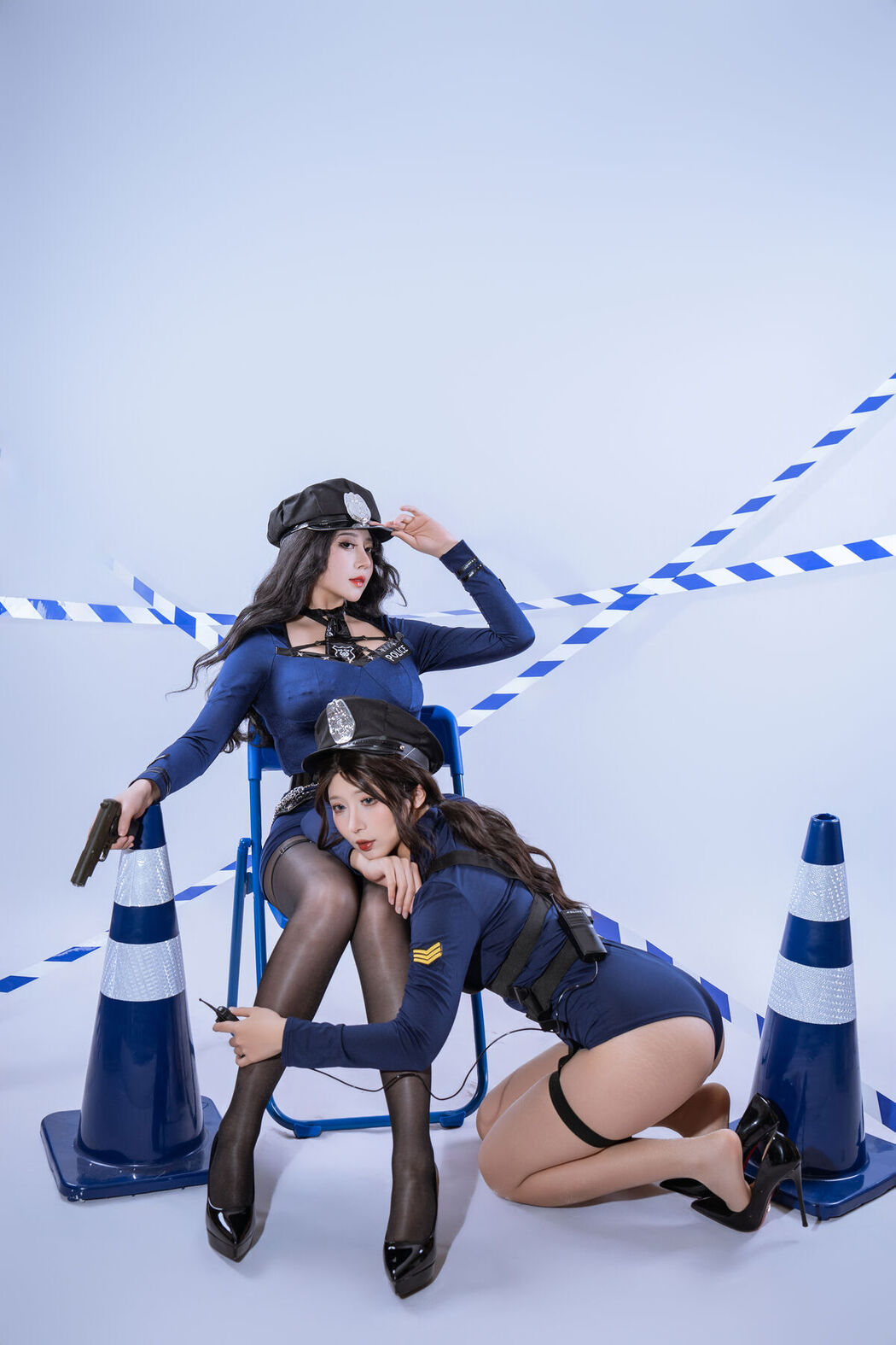 Coser@云溪溪 Yunx1x1 &#8211; 奶桃桃x奈汐酱nice 限制区 (73P)