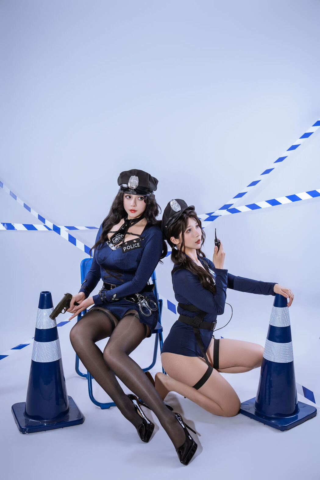 Coser@云溪溪 Yunx1x1 &#8211; 奶桃桃x奈汐酱nice 限制区 (73P)