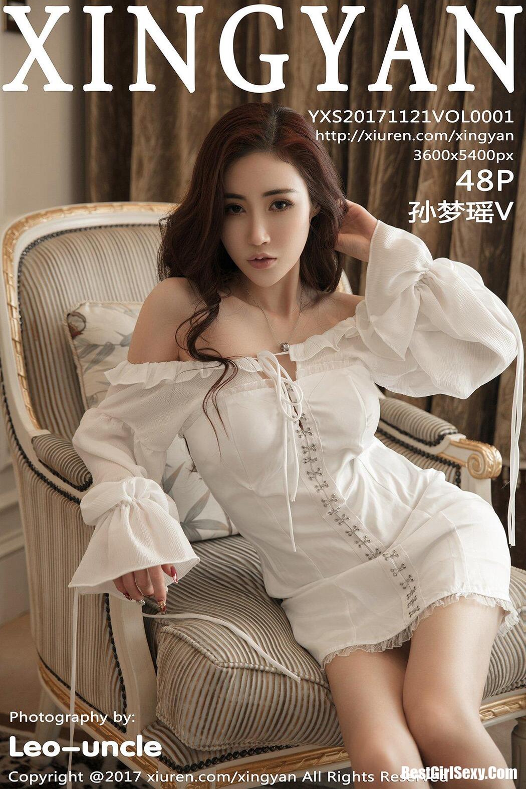 XingYan星颜社 VOL.001 Sun Meng Yao Cover Photo