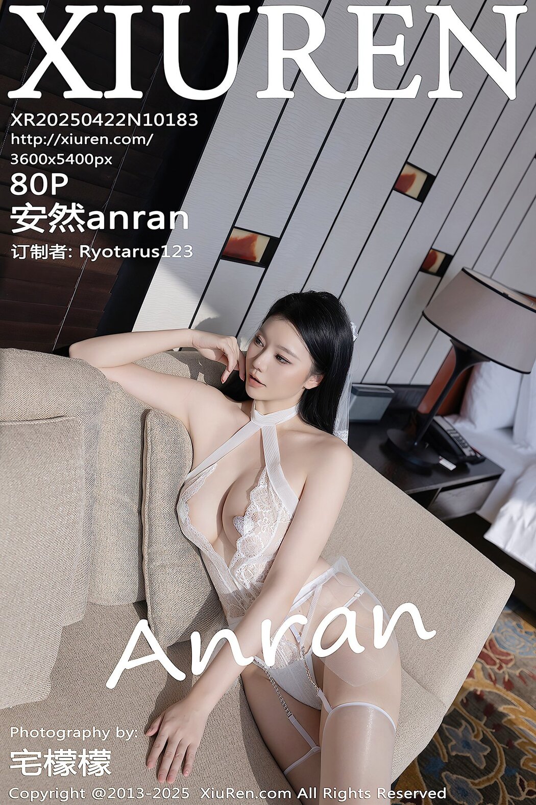 XiuRen秀人网 No.10183 An Ran (81P) Cover Photo