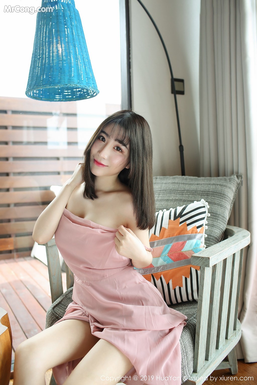 HuaYan Vol.062: 绯月樱-Cherry (52 images)