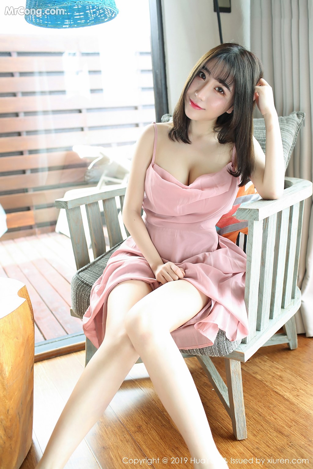 HuaYan Vol.062: 绯月樱-Cherry (52 images)