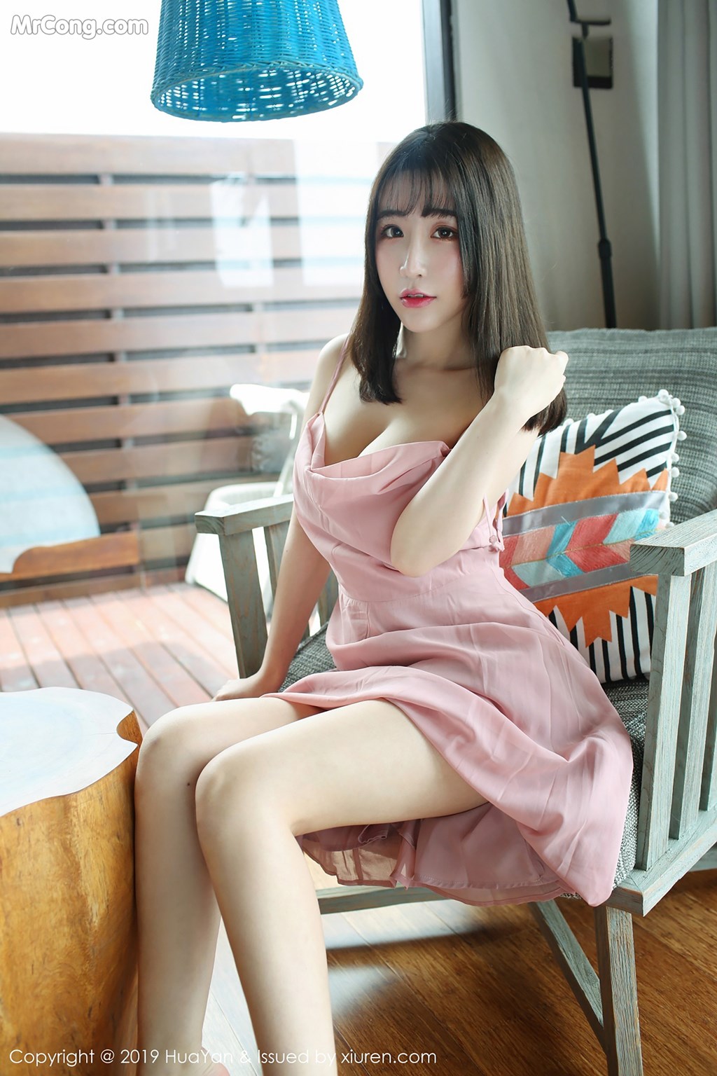 HuaYan Vol.062: 绯月樱-Cherry (52 images)