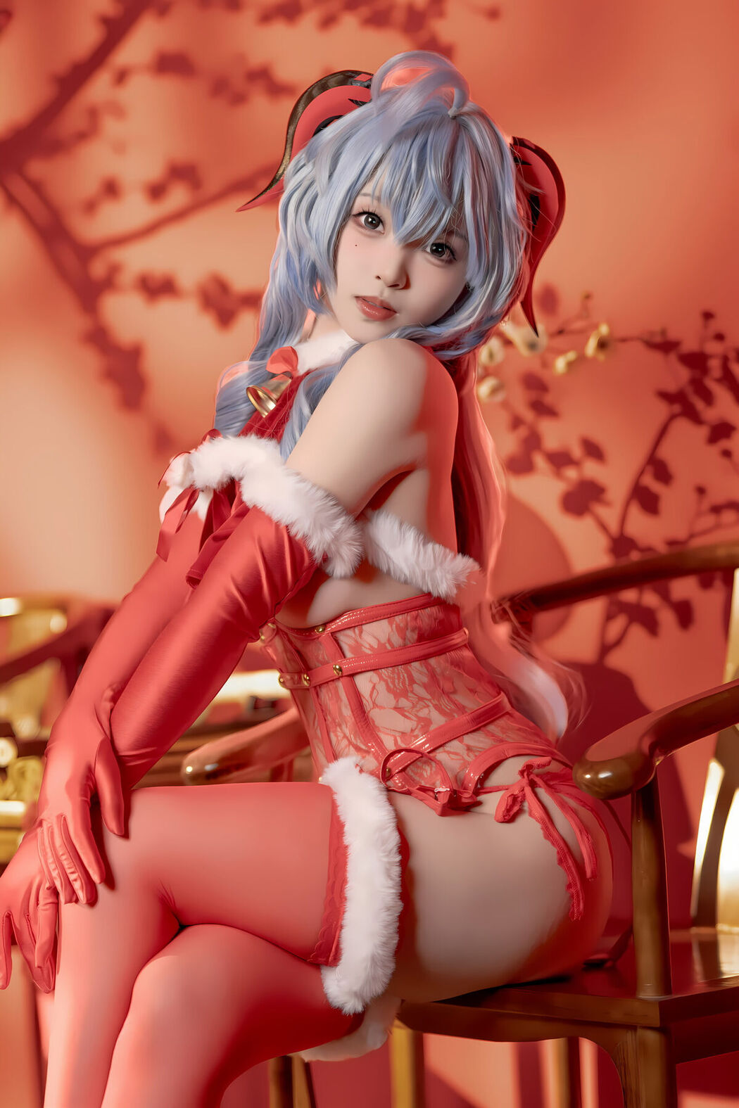 Coser@Bangni邦尼 &#8211; 甘雨新春 Part02 (45P)