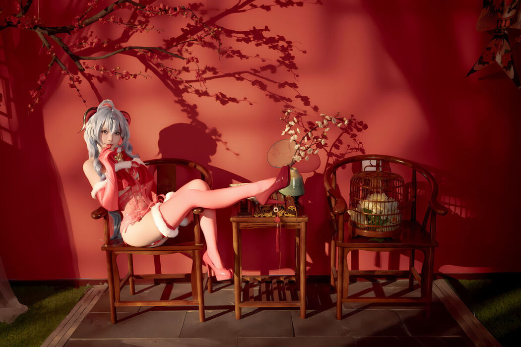 Coser@Bangni邦尼 &#8211; 甘雨新春 Part01 (46P &#8211; 8V)