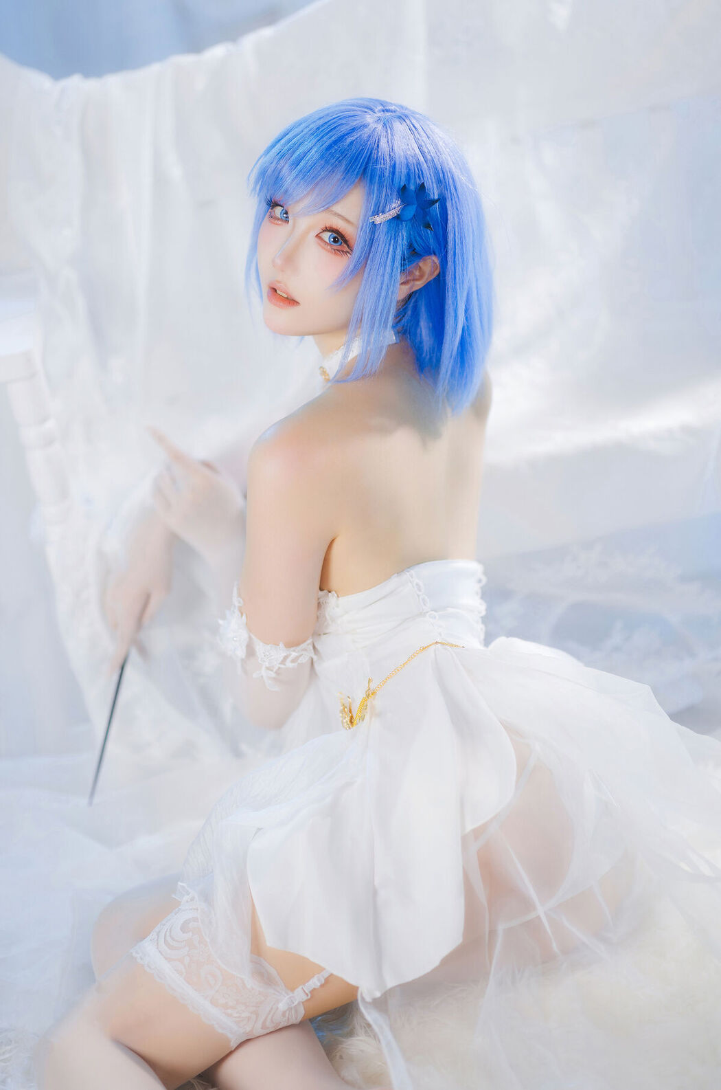 Coser@瓜希酱 &#8211; 碧蓝航线 恰巴耶夫 白骑兵的旋律 (20P)