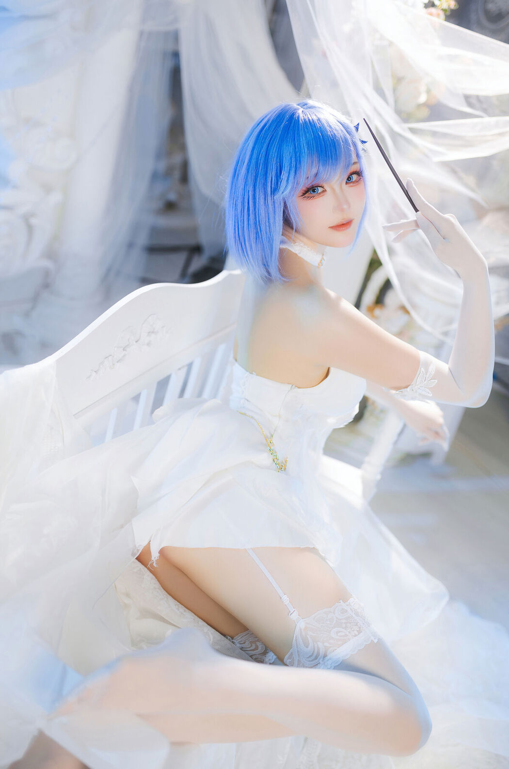 Coser@瓜希酱 &#8211; 碧蓝航线 恰巴耶夫 白骑兵的旋律 (20P)