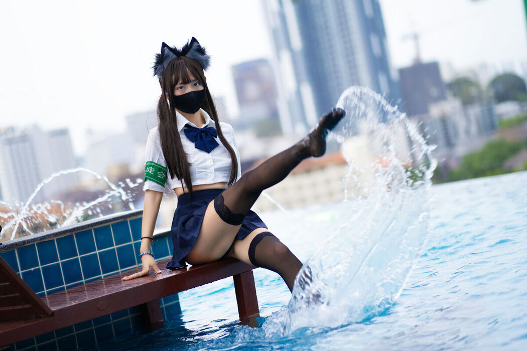Coser@职业奶妈三水子 – 生徒会长 (62P)
