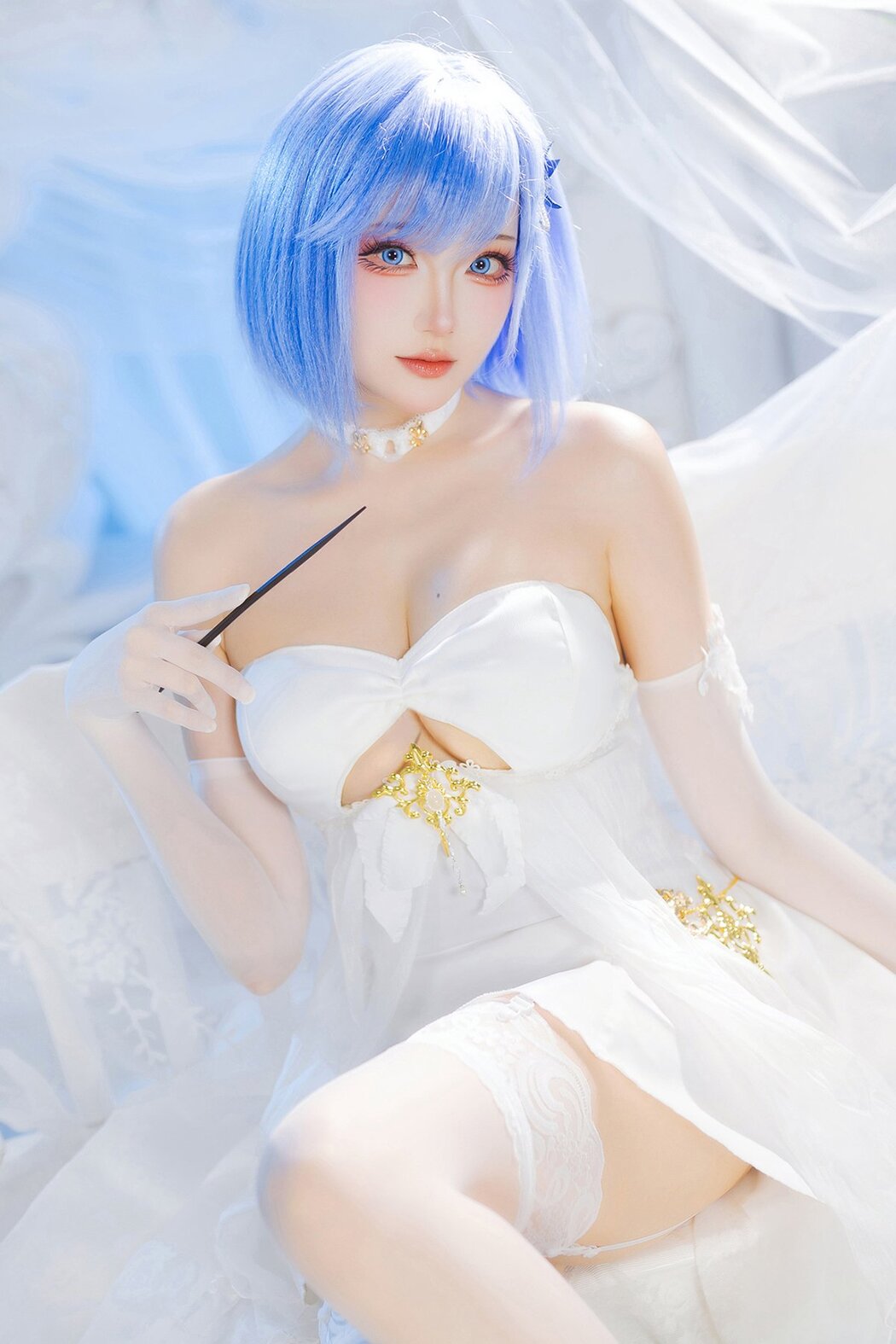 Coser@瓜希酱 – 碧蓝航线 恰巴耶夫 白骑兵的旋律 (20P) Cover Photo