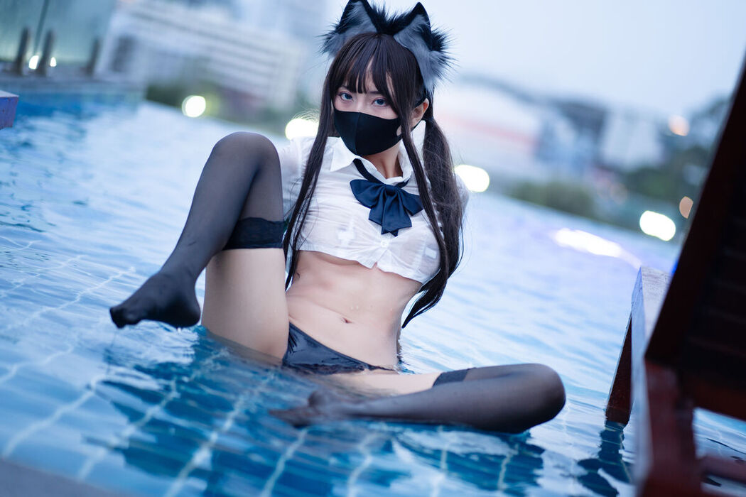 Coser@职业奶妈三水子 – 生徒会长 (62P)