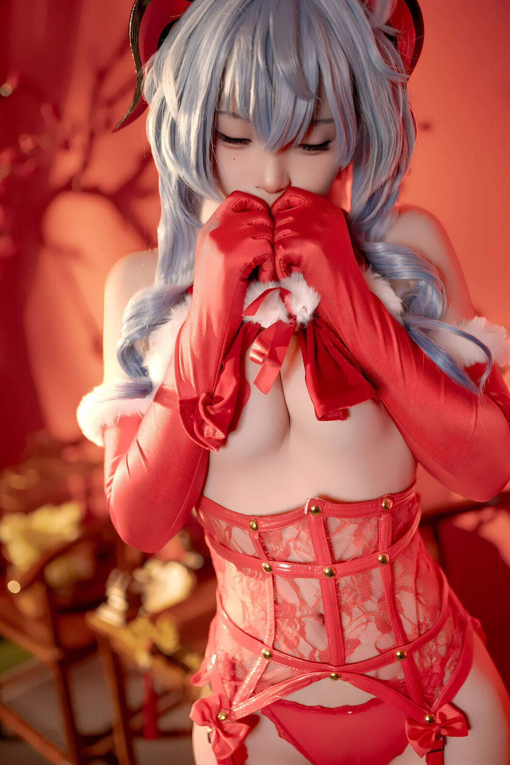 Coser@Bangni邦尼 &#8211; 甘雨新春 Part02 (45P)