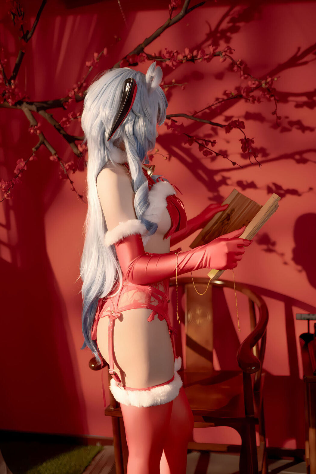 Coser@Bangni邦尼 &#8211; 甘雨新春 Part01 (46P &#8211; 8V)