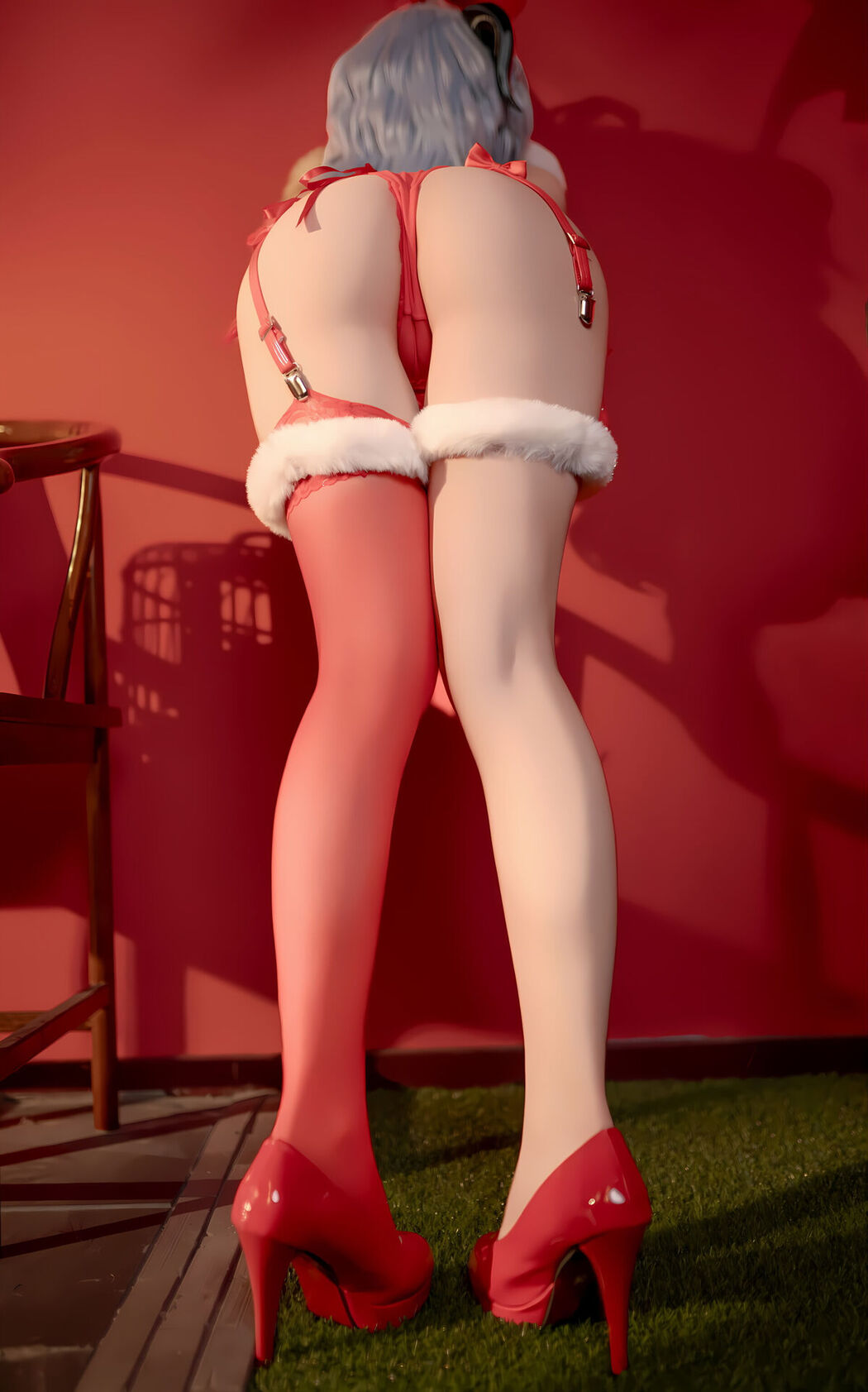 Coser@Bangni邦尼 &#8211; 甘雨新春 Part01 (46P &#8211; 8V)