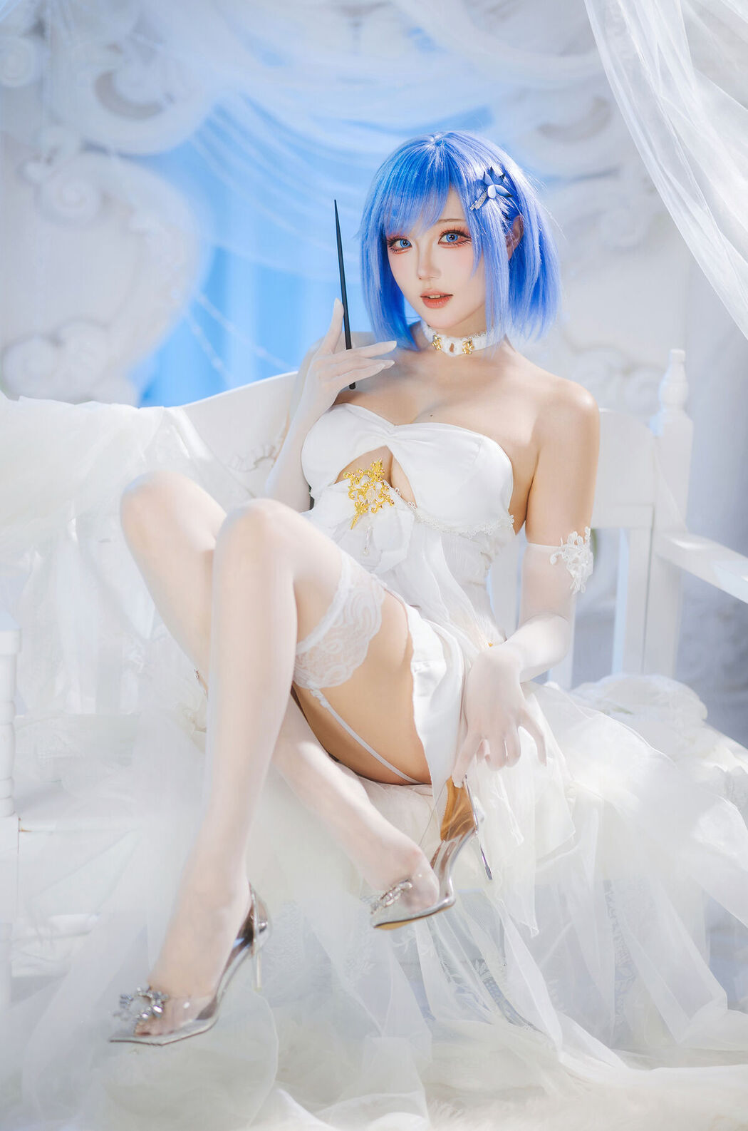 Coser@瓜希酱 &#8211; 碧蓝航线 恰巴耶夫 白骑兵的旋律 (20P)