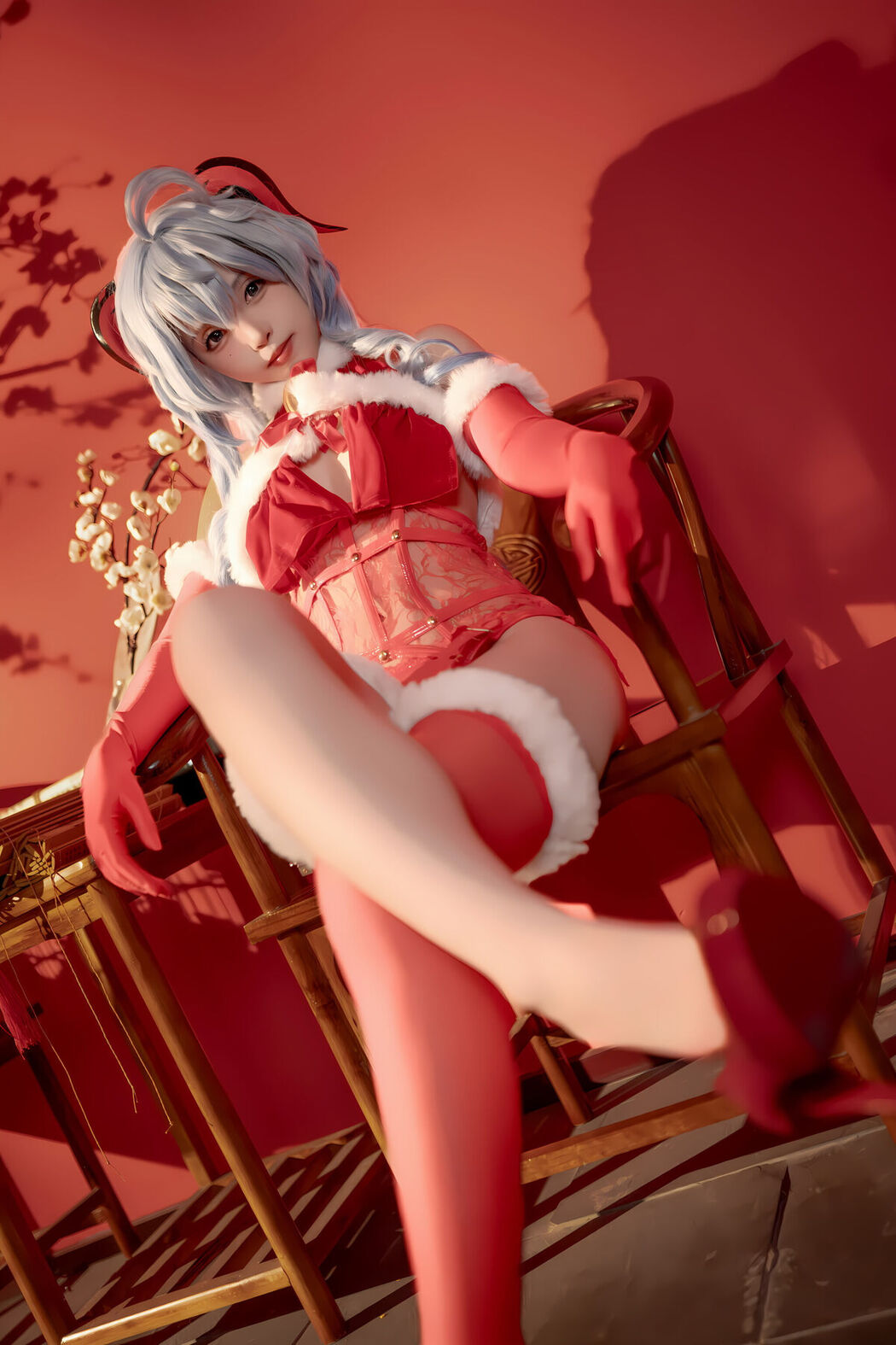 Coser@Bangni邦尼 &#8211; 甘雨新春 Part01 (46P &#8211; 8V)