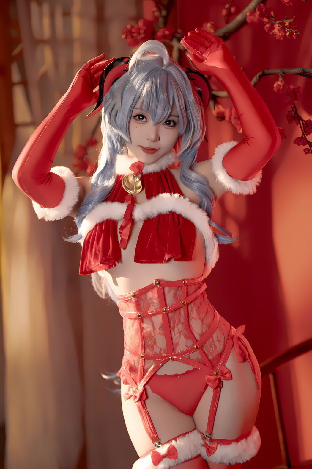 Coser@Bangni邦尼 &#8211; 甘雨新春 Part01 (46P &#8211; 8V)