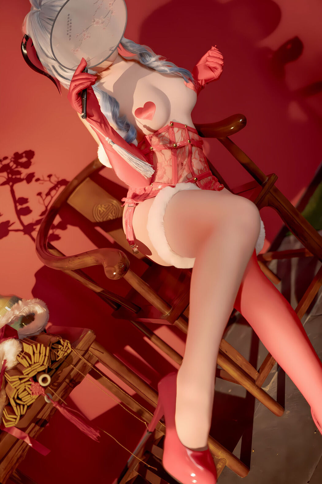 Coser@Bangni邦尼 &#8211; 甘雨新春 Part01 (46P &#8211; 8V)