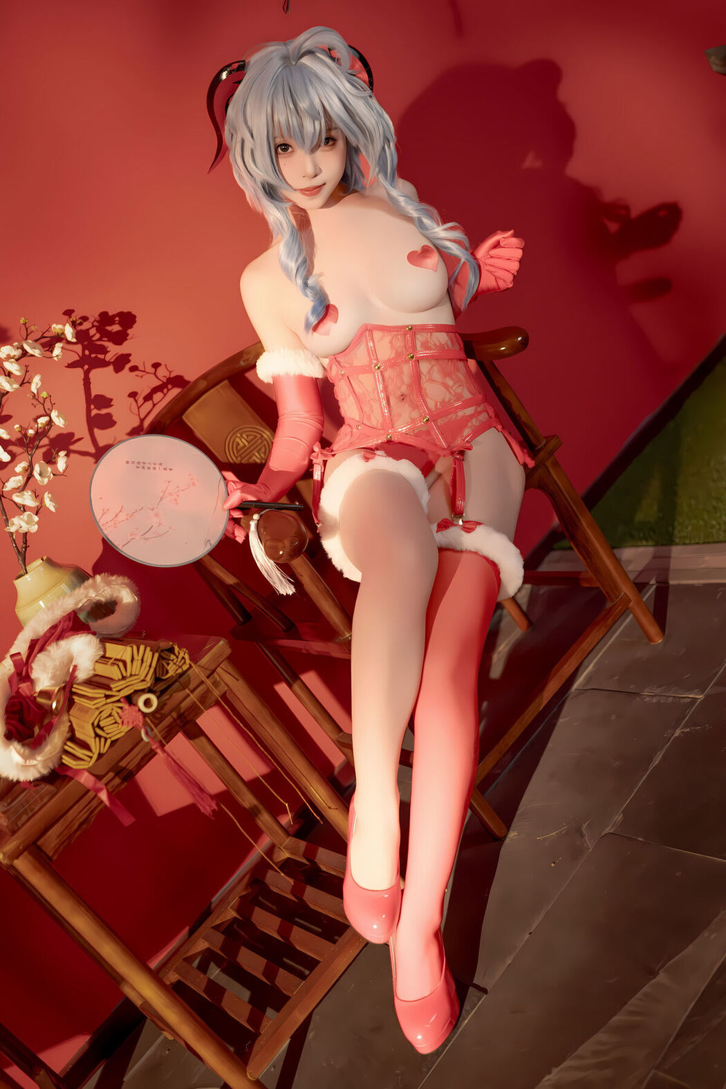 Coser@Bangni邦尼 &#8211; 甘雨新春 Part02 (45P)