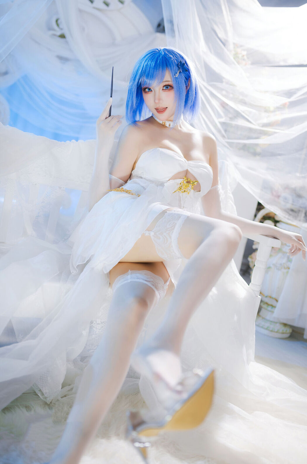Coser@瓜希酱 – 碧蓝航线 恰巴耶夫 白骑兵的旋律 (20P)