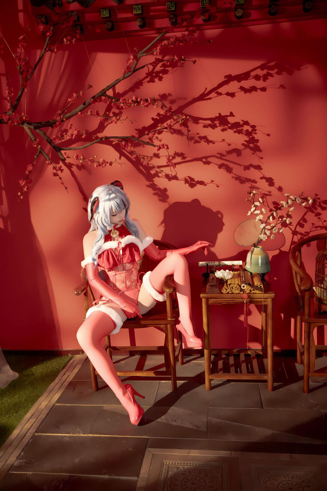 Coser@Bangni邦尼 &#8211; 甘雨新春 Part02 (45P)