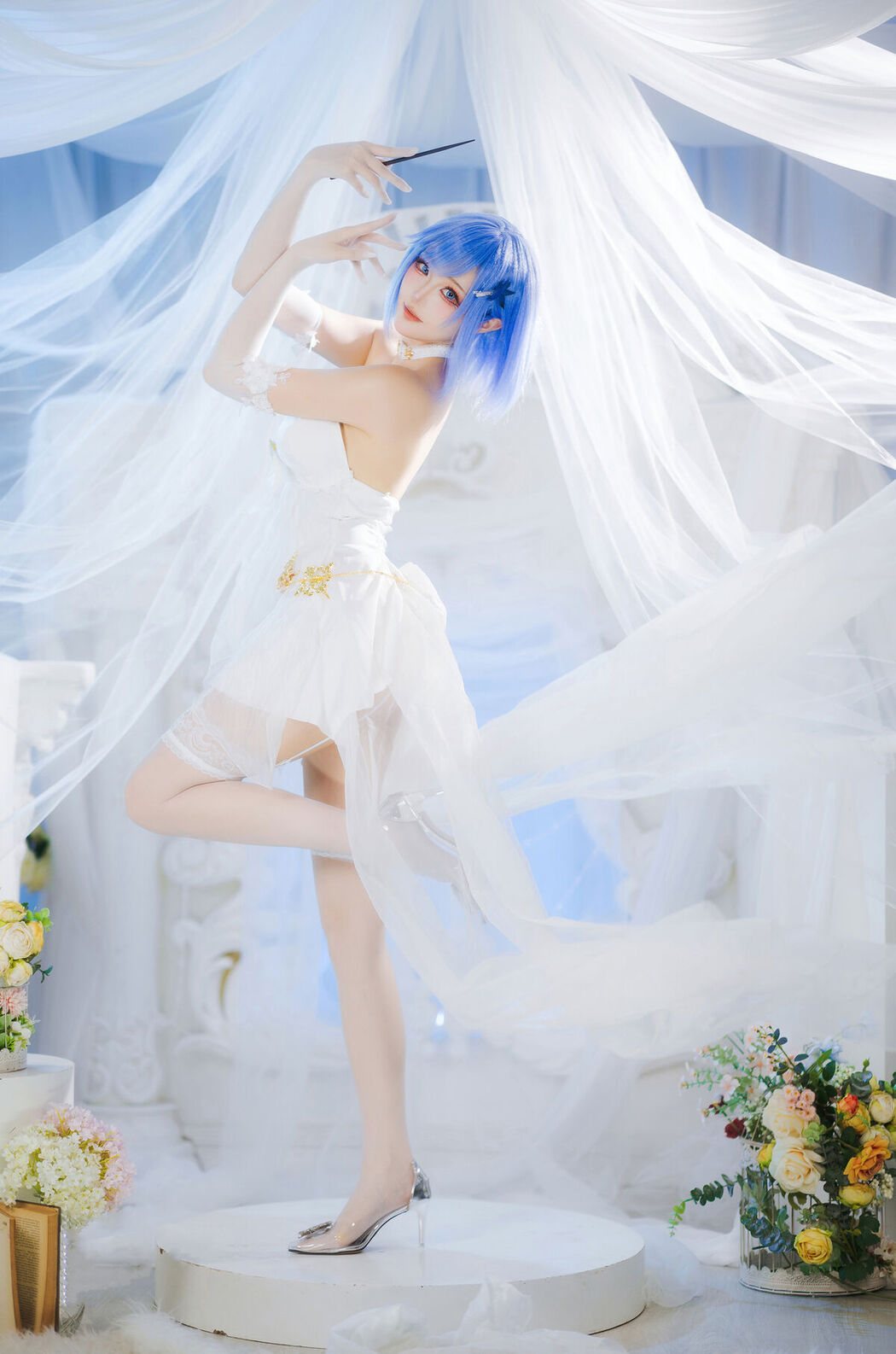 Coser@瓜希酱 &#8211; 碧蓝航线 恰巴耶夫 白骑兵的旋律 (20P)