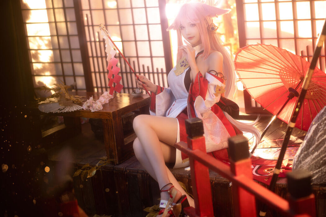 Coser@花兮_honoka &#8211; 原神 八重神子 (11P)