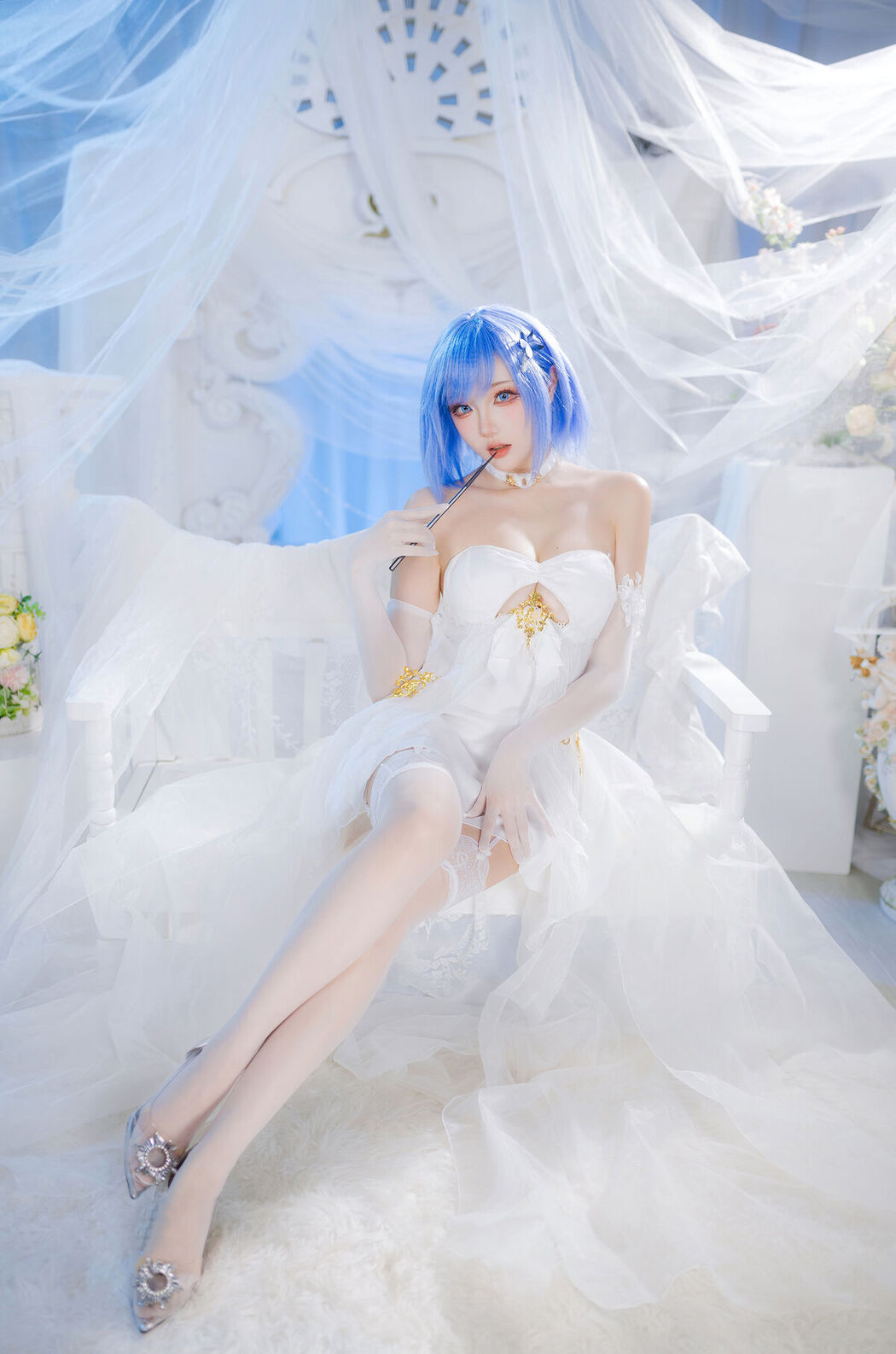 Coser@瓜希酱 &#8211; 碧蓝航线 恰巴耶夫 白骑兵的旋律 (20P)