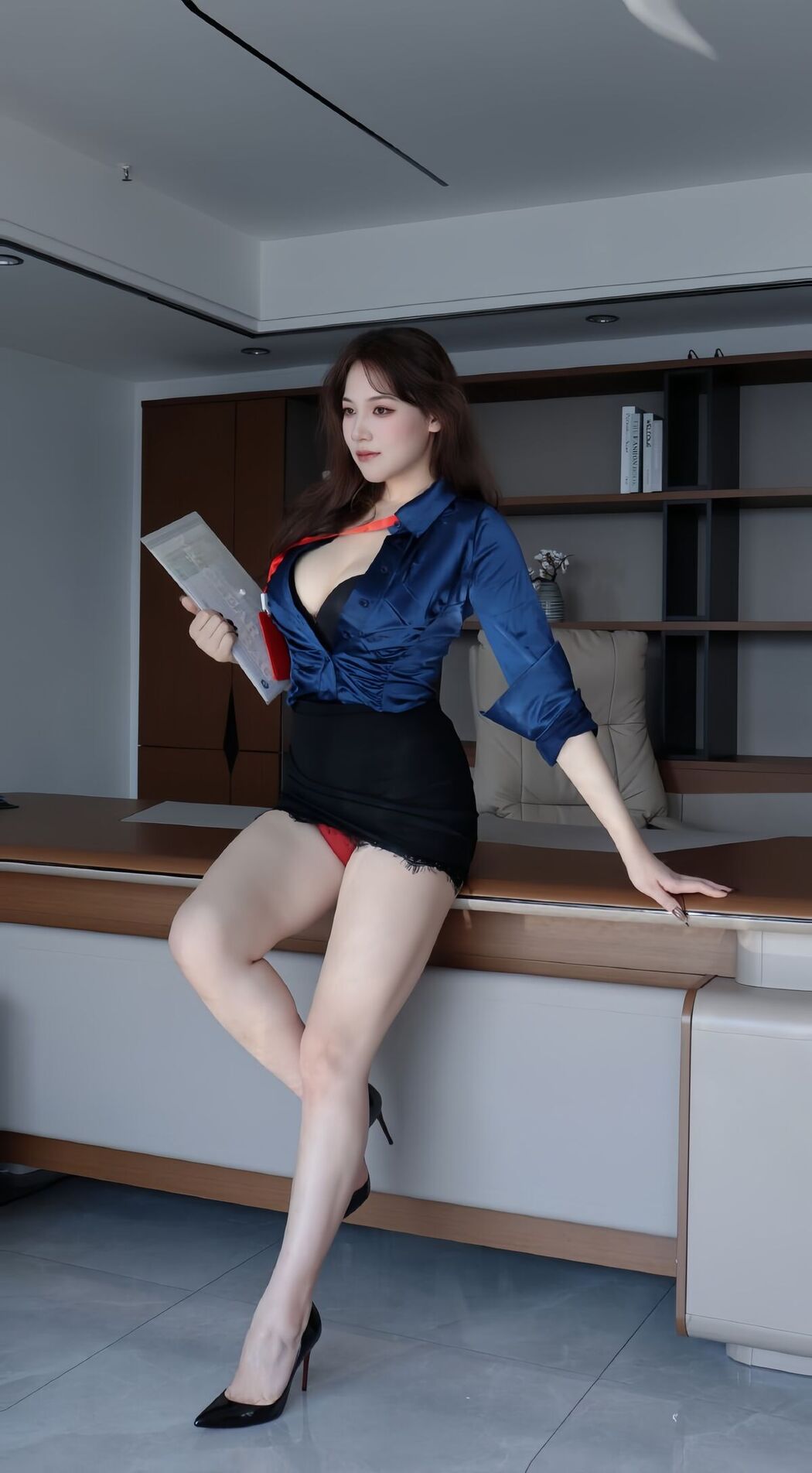 Ke Ke Xi YYY 可可西yyy &#8211; 女上司写真 (48P &#8211; 1V)