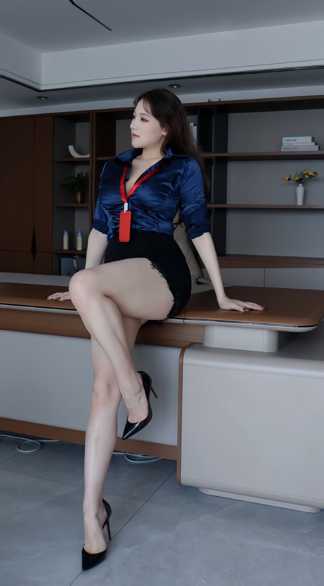 Ke Ke Xi YYY 可可西yyy &#8211; 女上司写真 (48P &#8211; 1V)