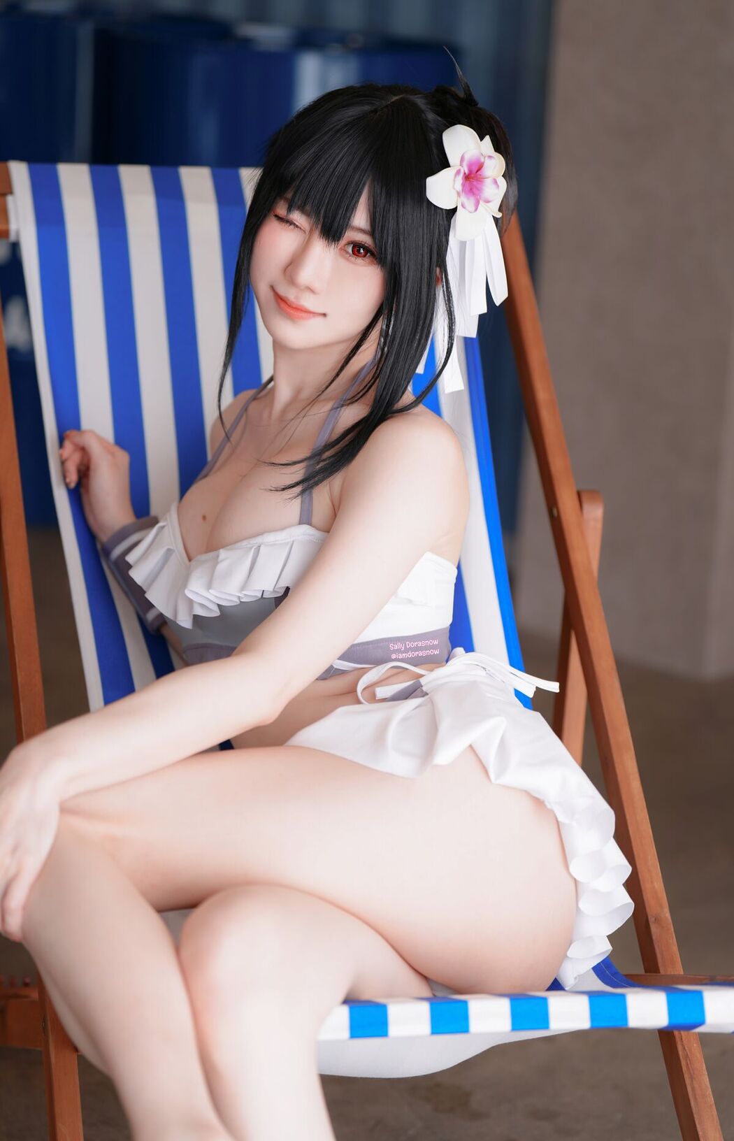 Coser@Sally多啦雪 Sally Dorasnow &#8211; Tifa Bikini (57P)