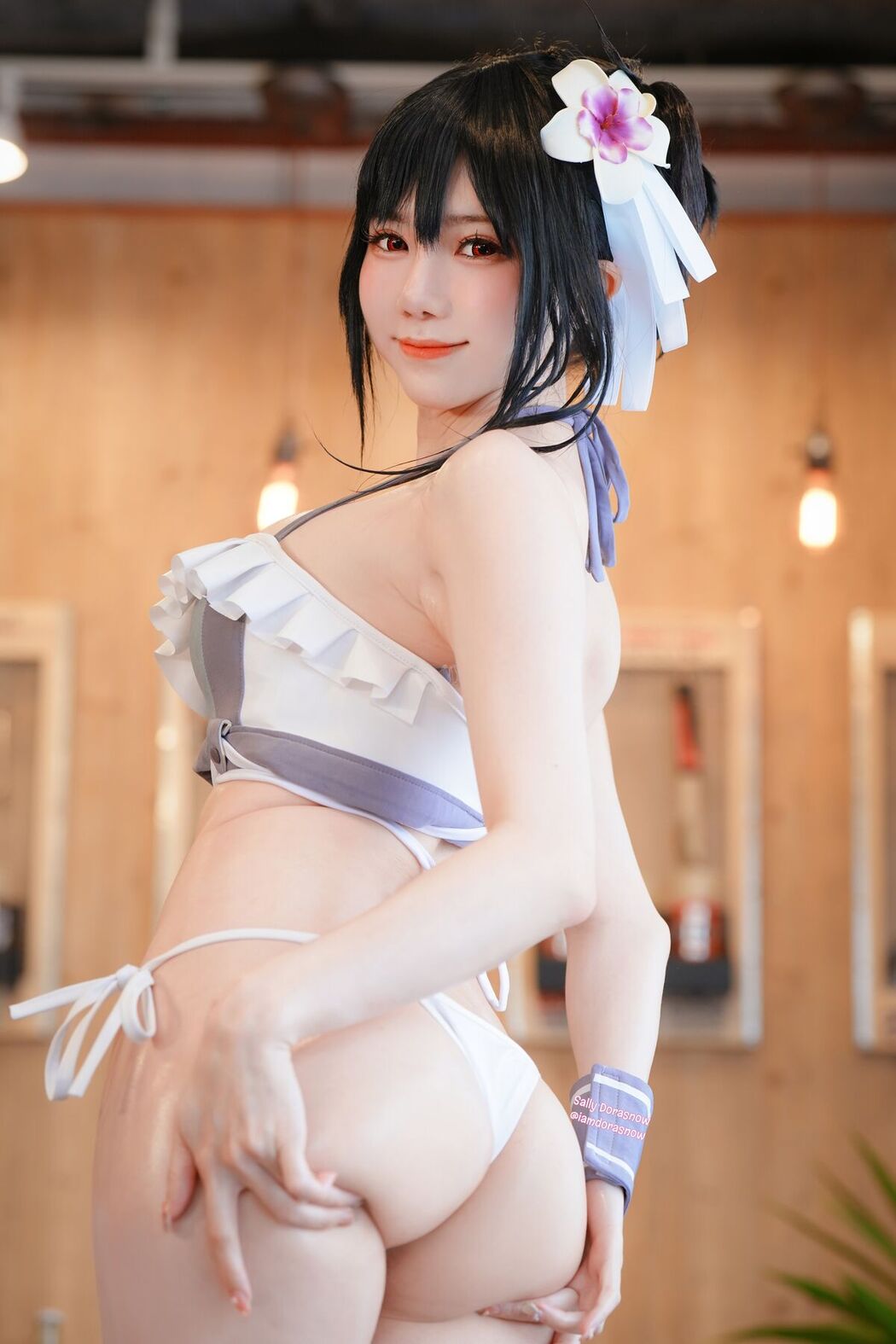 Coser@Sally多啦雪 Sally Dorasnow – Tifa Bikini (57P)