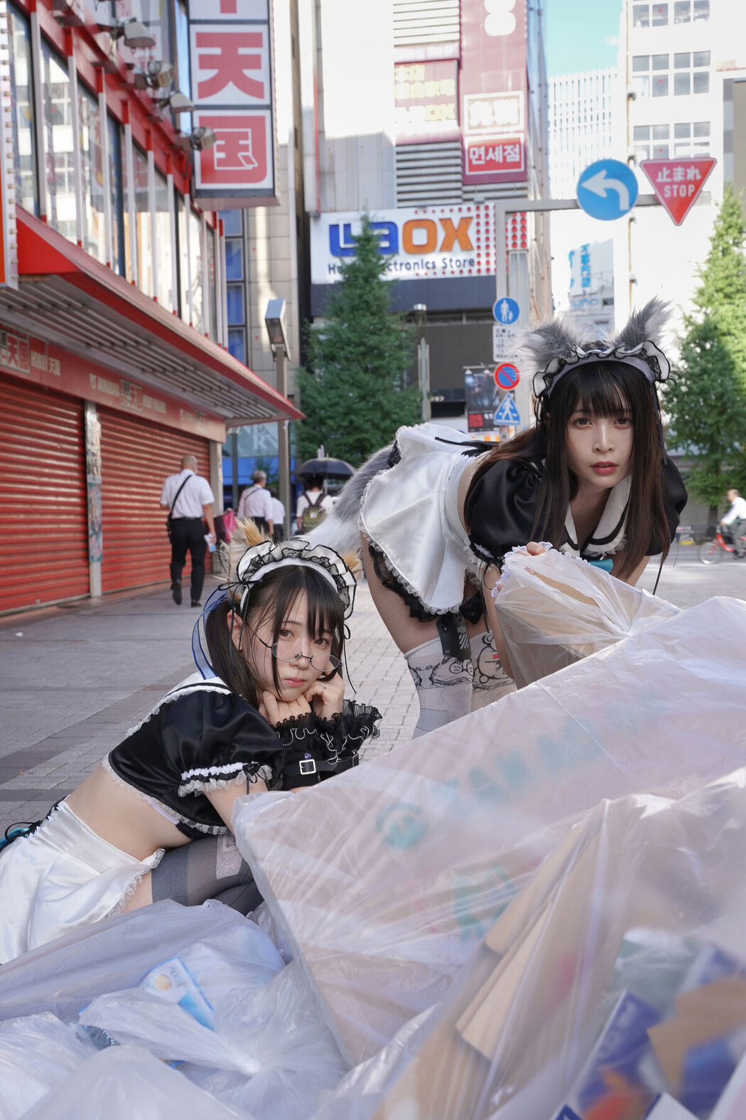 JP Sui Utatane うたたね翠 And Shione Mizuna 水那しおね – 野生のメイドがあらわれた Part01 (55P)