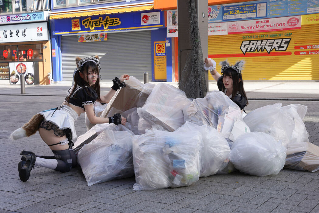 JP Sui Utatane うたたね翠 And Shione Mizuna 水那しおね – 野生のメイドがあらわれた Part01 (55P)