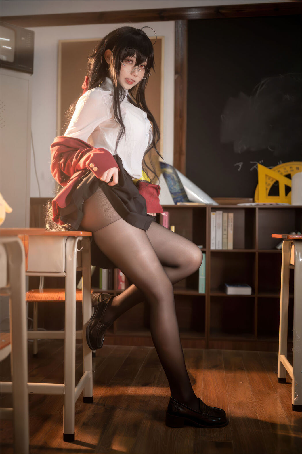 Coser@安食ajiki – 碧蓝航线 大凤 Jk (40P)