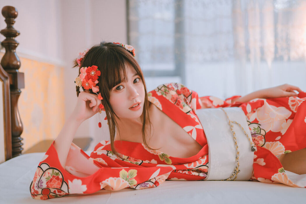 Coser@星黛鹿鹿 – 日常 浴衣室内 (50P)