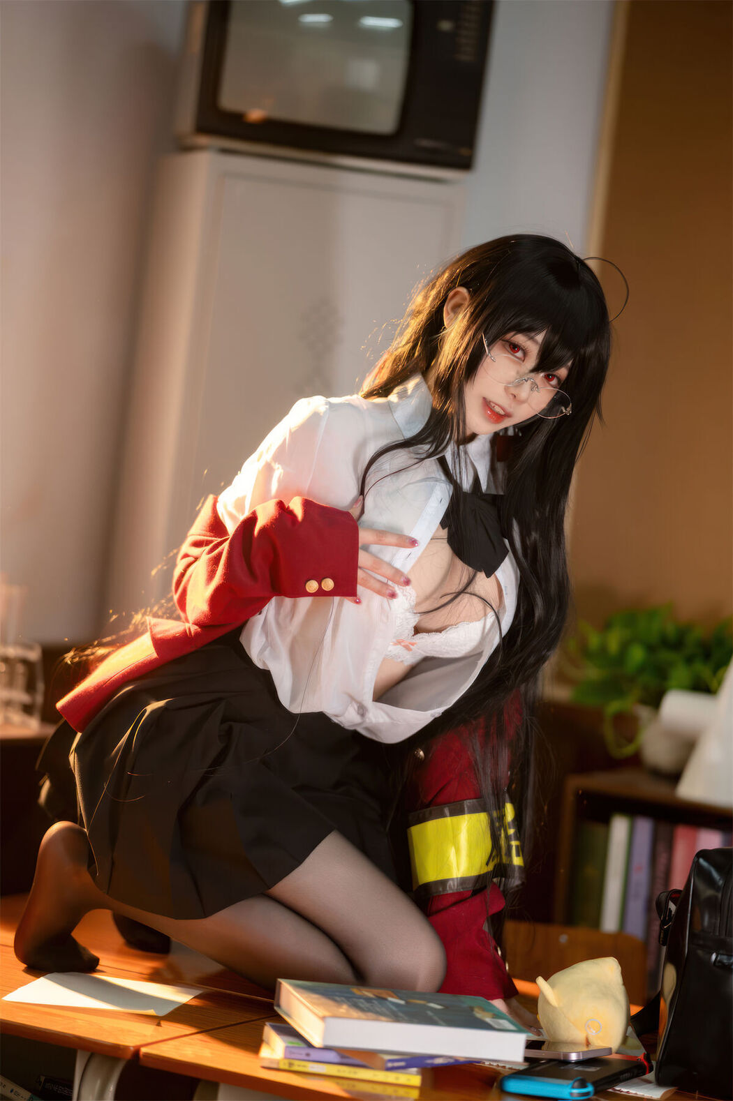 Coser@安食ajiki – 碧蓝航线 大凤 Jk (40P)