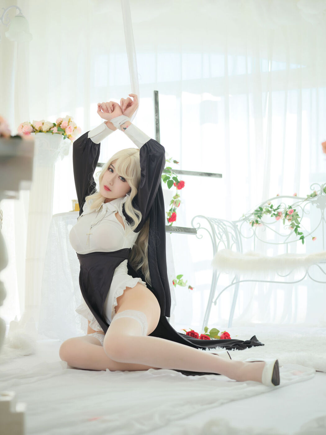 Coser@一米八的大梨子 &#8211; 修女 (37P)