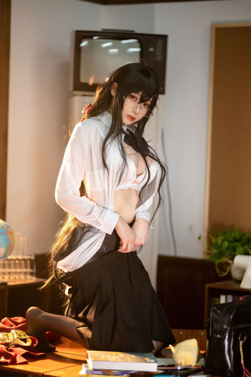 Coser@安食ajiki – 碧蓝航线 大凤 Jk (40P)