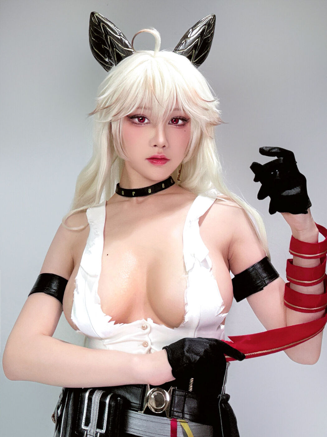 Coser@水淼aqua &#8211; 贊妮爆衣自拍 (21P)
