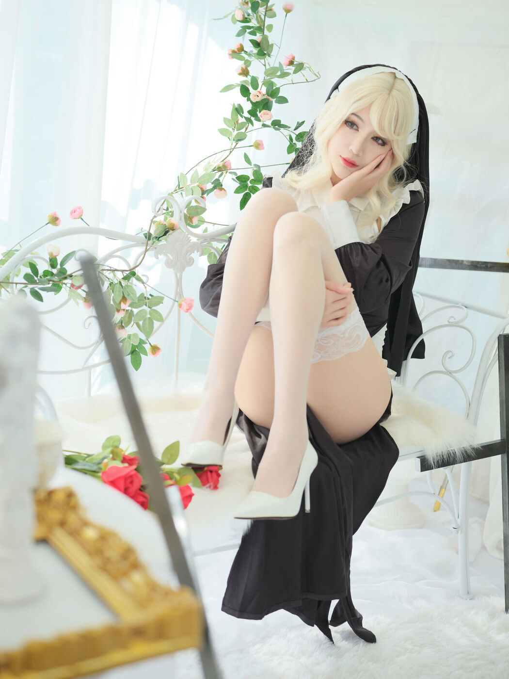 Coser@一米八的大梨子 &#8211; 修女 (37P)