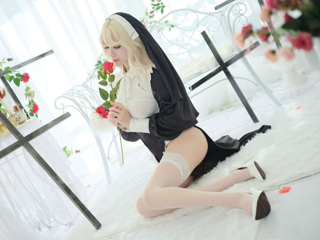 Coser@一米八的大梨子 – 修女 (37P)