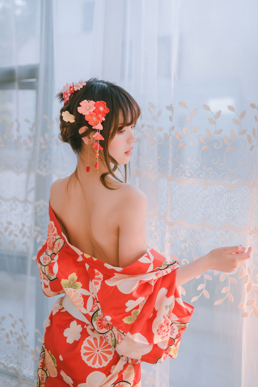 Coser@星黛鹿鹿 &#8211; 日常 浴衣室内 (50P)