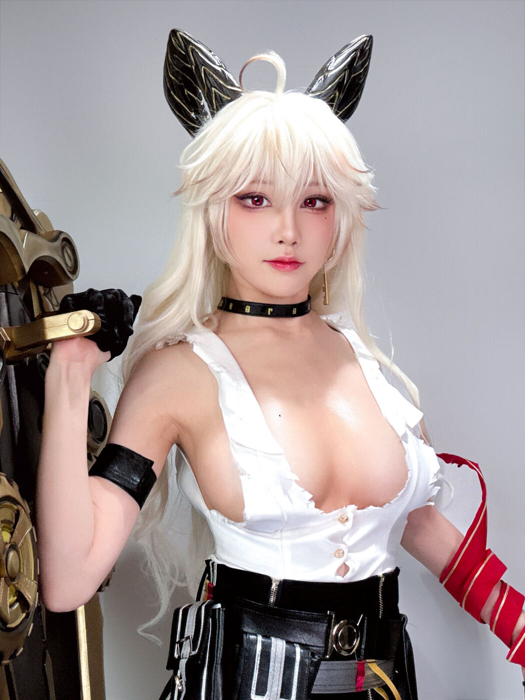Coser@水淼aqua &#8211; 贊妮爆衣自拍 (21P)
