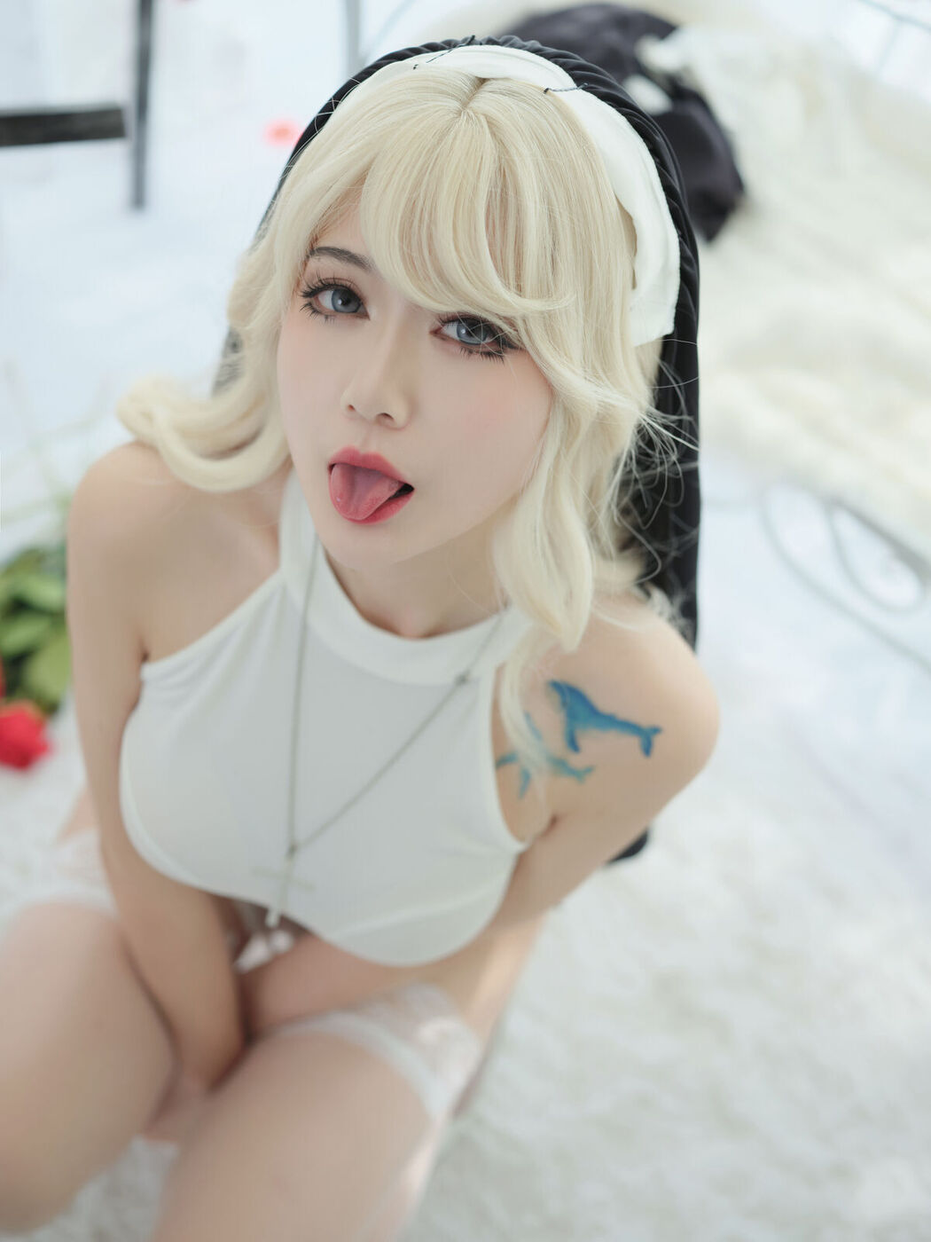 Coser@一米八的大梨子 – 修女 (37P)