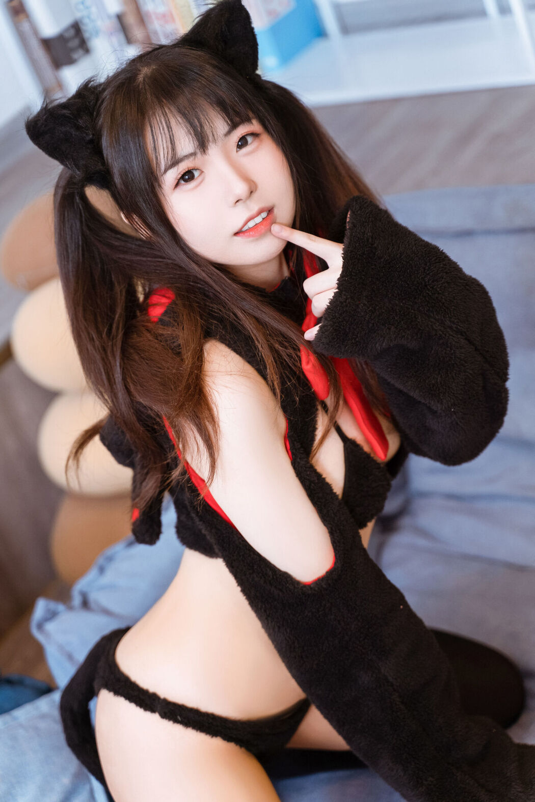 Coser@虎森森 &#8211; 礼物猫咪 (51P)
