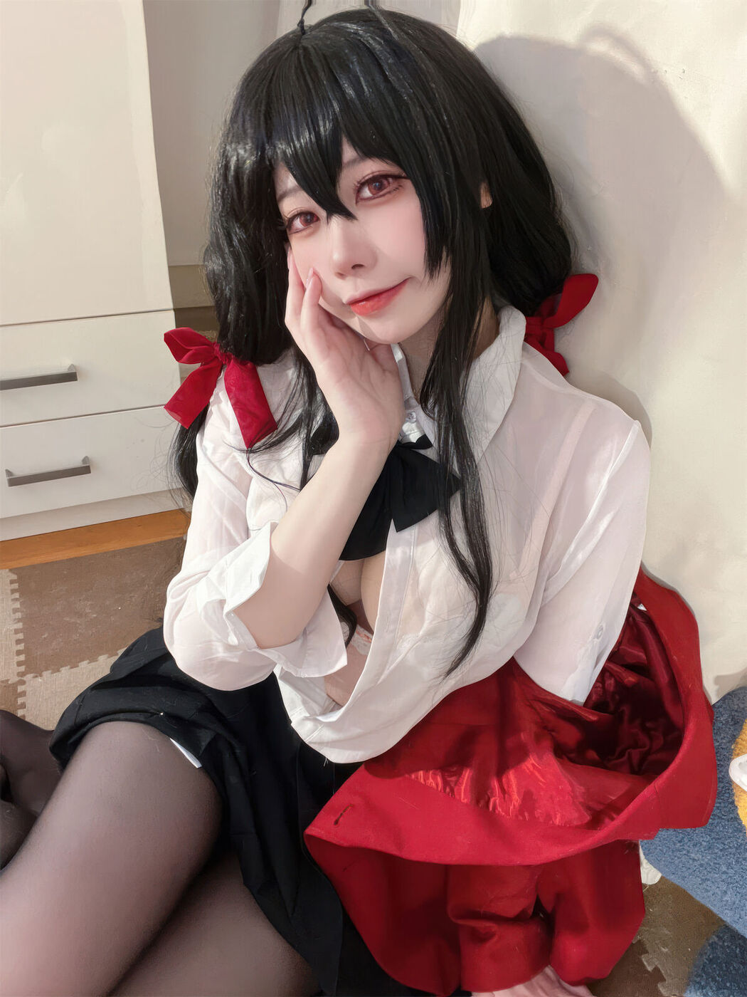 Coser@安食ajiki – 碧蓝航线 大凤 Jk (40P)